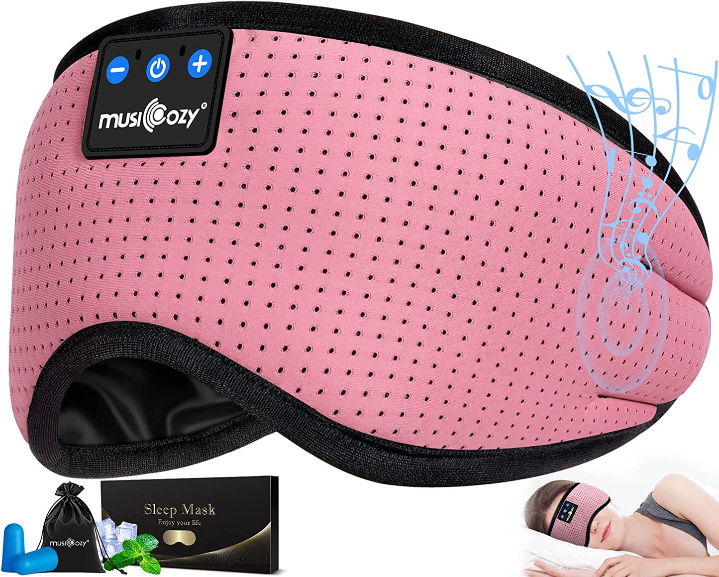 Mascara Antifaz Bluetooth para Dormir 